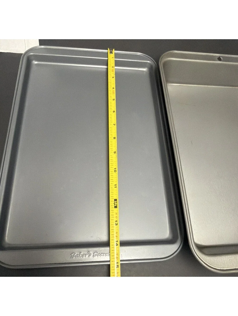 4 Baking Pans Lot Bundt Loaf Sheet And Rectangular Pan Non Stick Rolled Edges